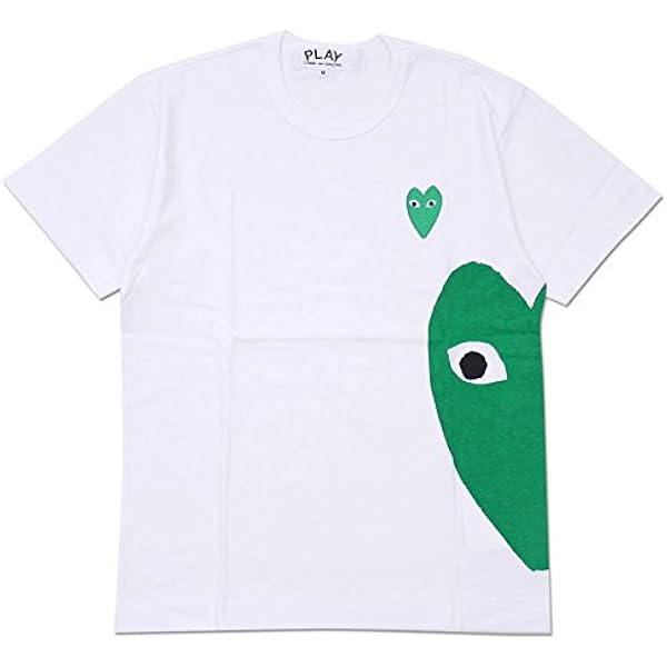 COMME des GARÇONS PLAY ハートTシャツ PLAY COMME des GARCONS プレイ コム デ ギャルソン Tシャツ 赤
